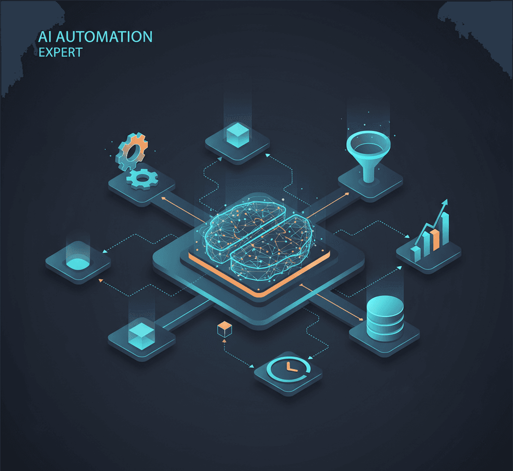 Abstract 3D shapes representing artificial intelligence neural network